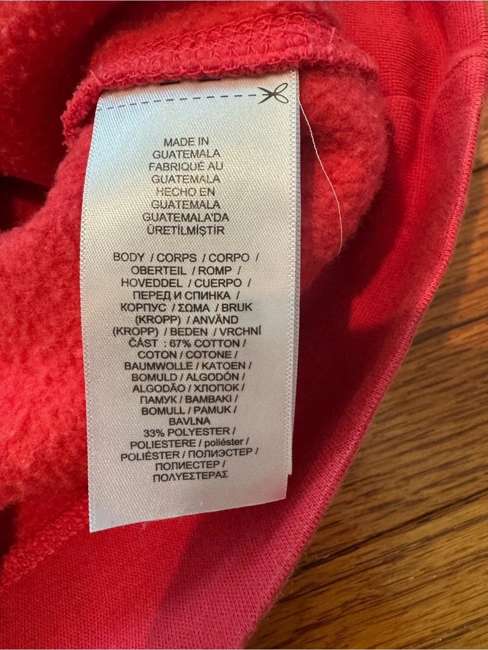 POLO Ralph Lauren Red Polo Bear Windsurfing Crewneck Sweatshirt